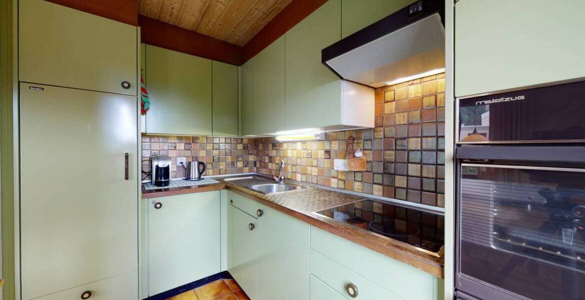 2.5 room flat for up to 4 people in a good and sunny locatio