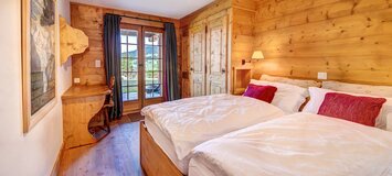 This is a luxury 5 bedroom chalet 