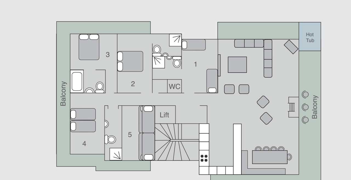 Chalet à louer à Verbier
